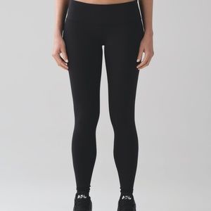 Lululemon Wunder Under Leggings Sz 4